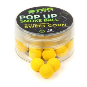 stég pop up smoke ball 12mm 10g sweet corn