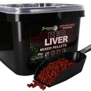 starbaits bojli pc red liver pellets mixed 2kg