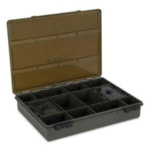 fox szerelékes doboz eos carp tackle box loaded large