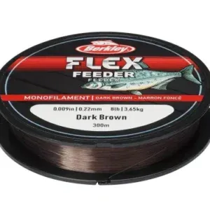 berkley monofil zsinór flex ss feeder 300m 0,20mm darkbrown