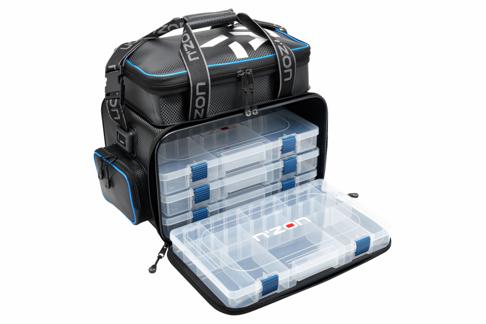 daiwa doboz n´zon eva 4 box feeder bag l