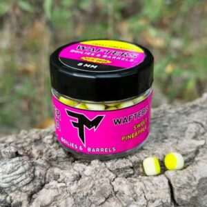 feedermánia wafters twisted boilies & barrels 8mm sweet pineapple