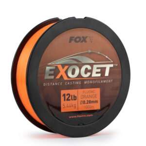 fox zsinór exocet fluoro orange mono 0.35mm 18lb 8.0kg 1000m
