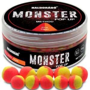 haldorÁdÓ monster pop up method 9, 11 mm fire tiger