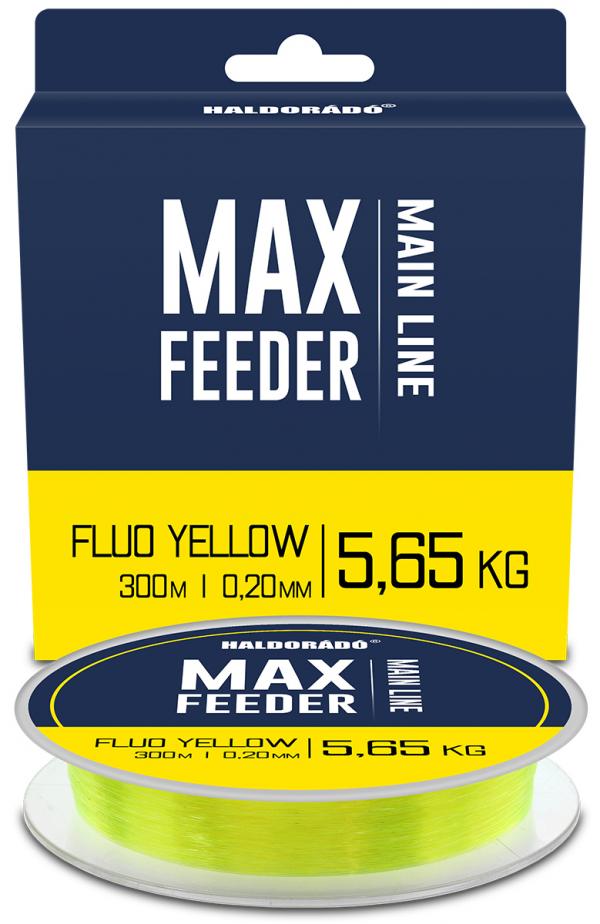 haldorÁdÓ max feeder fluo yellow 0,25mm / 300m 7,52 kg