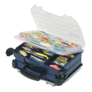 plano láda dbl cover 2 sided blue/clear