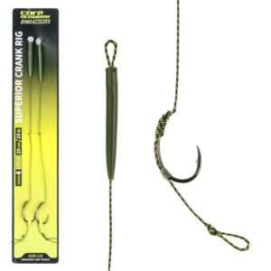 CRANK hook rig pontyozó előke 2-es méret 2db/cs