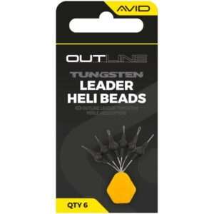 avid nehezített gumigyöngy helikopter szerelékhez tungsten leader heli beads