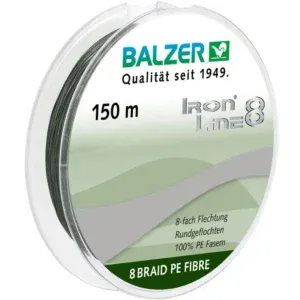 balzer fonott zsinór iron 8x green 150m 0,08mm 7,2kg