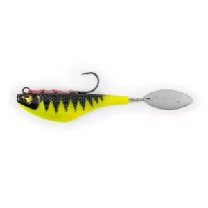 black cat műcsali mad flash spin tail 14cm shock perch 82gr