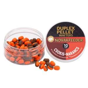 novák duplex pellet 10mm csoki narancs