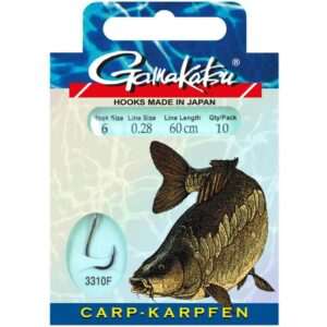 gamakatsu coars booklet 3310f #10 0,20mm 60cm 10db/cs