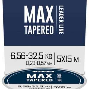 haldorÁdÓ max tapered leader 5x15 m 0,23 0,57 mm