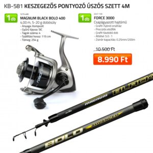 keszegezős pontyozó úszós szett 4m 1273 400+ 2247 130