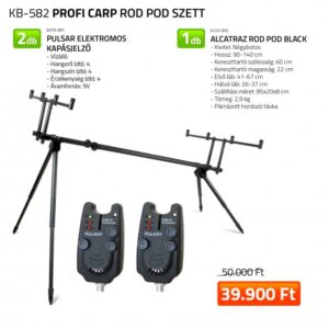 profi carp rod pod szett 6123 002+ 2x 6315 001
