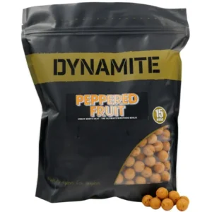 dynamite baits bojli peppered fruit 1kg 20mm