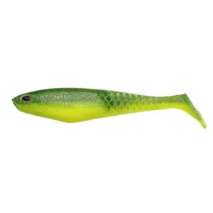 berkley gumihal cullshad 12.5cm lime chartreuse 4pcs