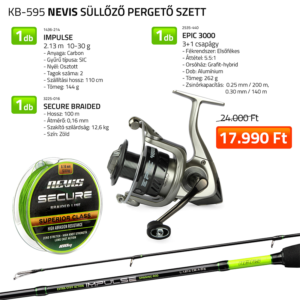 süllőző pergető szett 1436 214+ 2535 430+ 3225 016