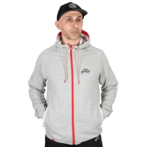 fox kapucnis felső voyager zip hoody dark grey large