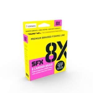 sufix fonott zsinór sfx 8x hot yellow 135m 16,5mm (asu640615)