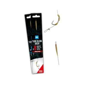 nash szakáll nélküli előkötött horog tube blow back rig size 6 barbless