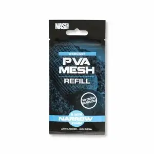nash pva utántöltő webcast pva refill narrow 23mm 5m (fast melt)