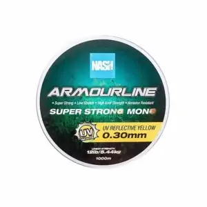 nash zsinór armourline mono9 uv yellow 12lb 0,30mm 1000m