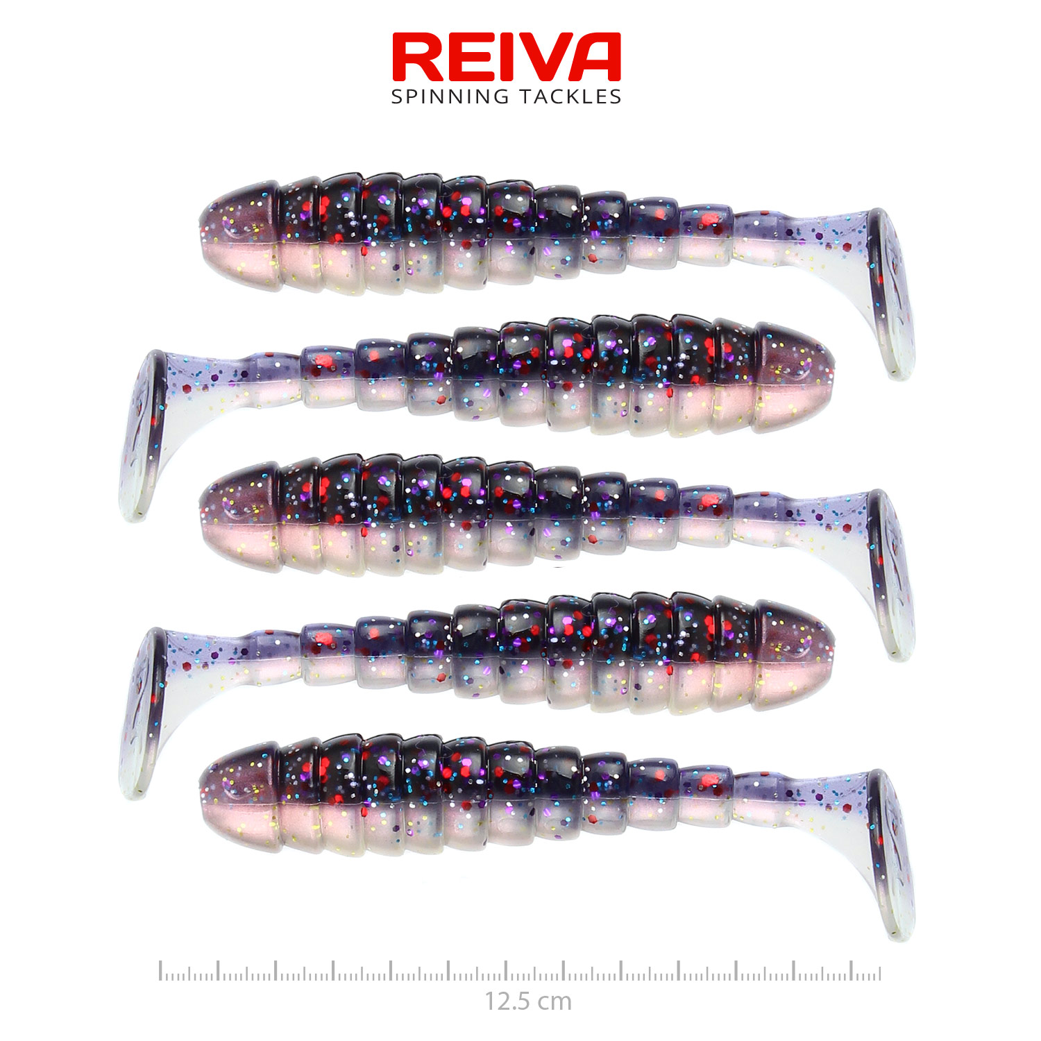 Reiva Stream Shad 12.5cm (Purple Pearl)