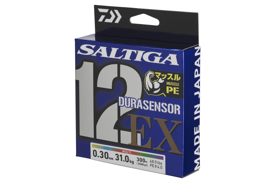 daiwa zsinór uvf saltiga durasensor x12ex+si3 0.12mm 300m multi