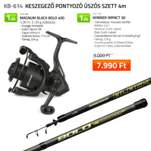 Keszegező pontyozó úszós szett 4m  1273-400+ 2251-130