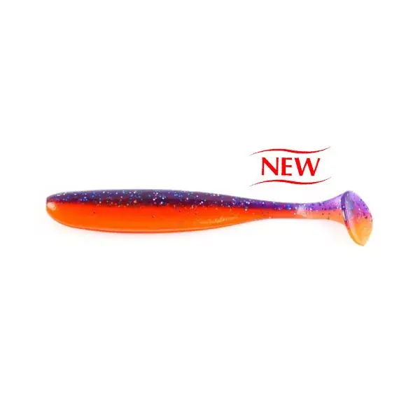 keitech gumihal easy shiner violet fire pal#09 4.5"