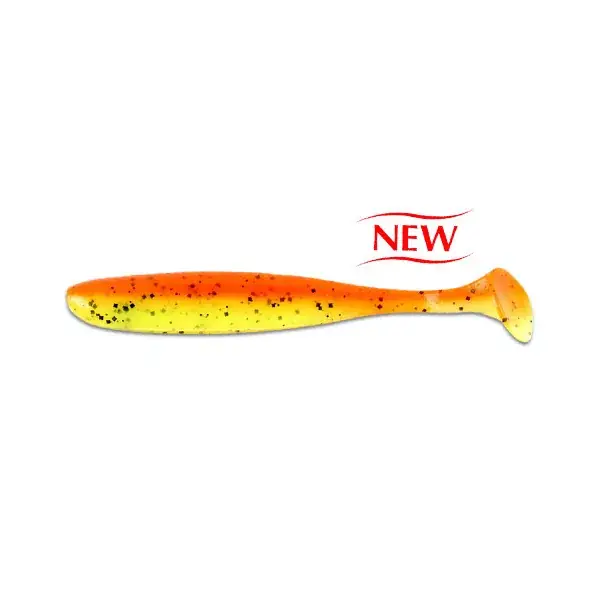 keitech gumihal easy shiner spicy mustard pal#08 4"