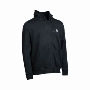 nash cipzáras kapucnis pulóver make it happen badge zipped hoodie black xxxl